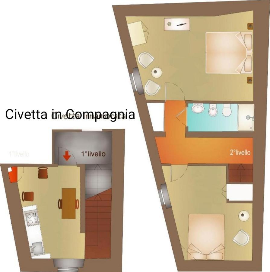 Le Residenze Ristori Διαμέρισμα Κορτόνα Εξωτερικό φωτογραφία